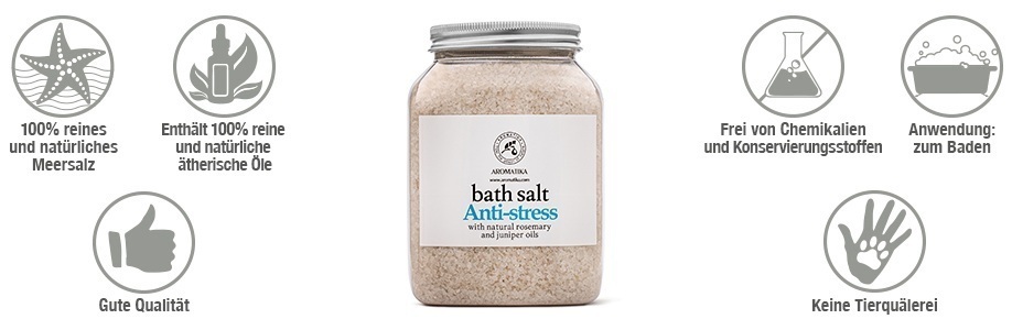 Badesalz AntiStress 1300g