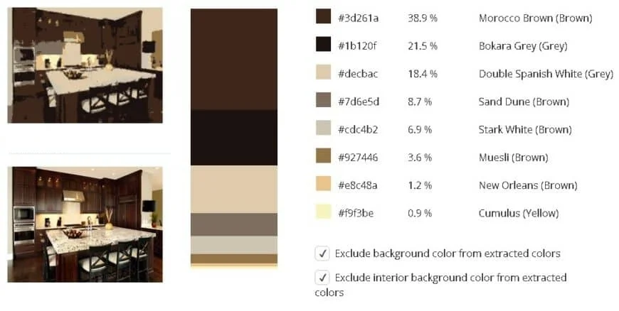Beste Küchenfarben 14 Farbe Braun