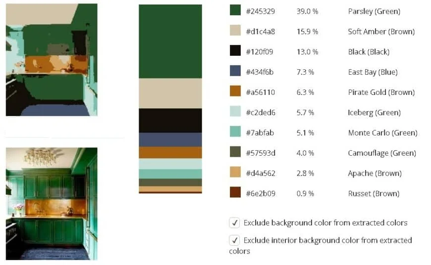 Beste Küchenfarben 8 Grün