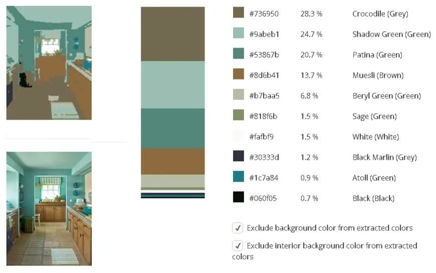 Beste Küchenfarben 5 Türkis Farbe
